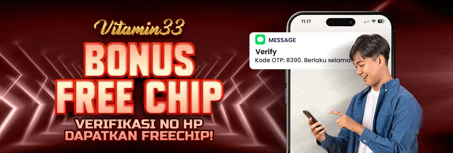 BONUS FREE CHIP
